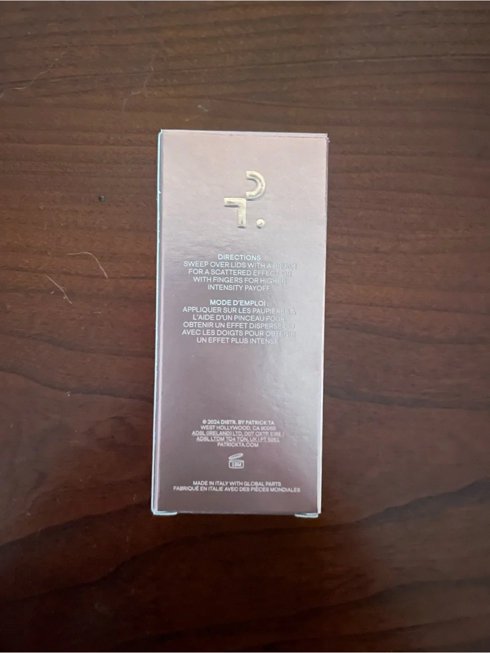 Patrick Ta Major Dimension Eye Shadow Duo - Rose Metallic